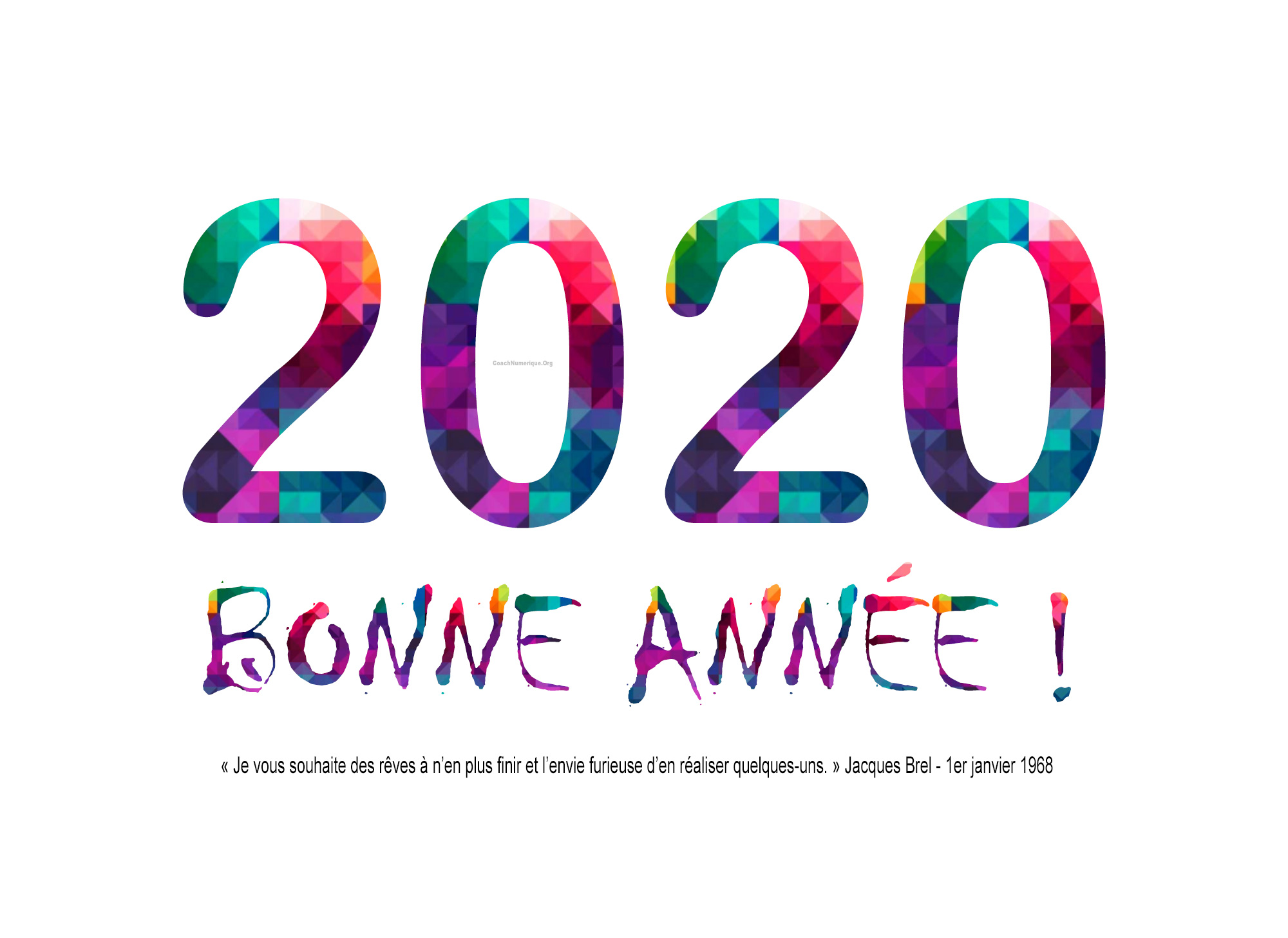 JP Morvan Bonne Annee 2020